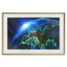 Wall Poster Blue Planet - landscape of Earth's globe against dark cosmos 128817 additionalThumb 20