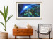 Wall Poster Blue Planet - landscape of Earth's globe against dark cosmos 128817 additionalThumb 22