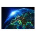 Wall Poster Blue Planet - landscape of Earth's globe against dark cosmos 128817