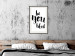 Poster Be-you-tiful - simple black and white composition with English quotes 128917 additionalThumb 24
