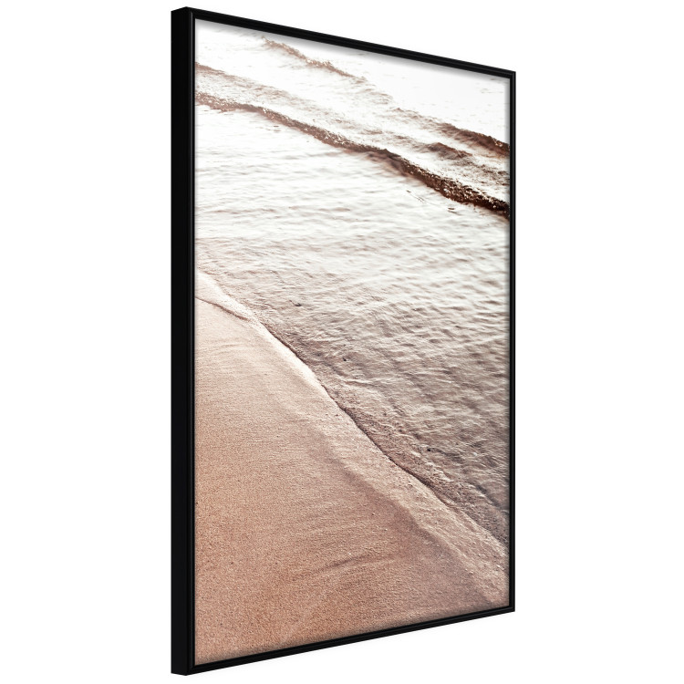 Wall Poster September Rhythm - beach and sea landscape with sepia waves 129717 additionalImage 11