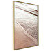Wall Poster September Rhythm - beach and sea landscape with sepia waves 129717 additionalThumb 12