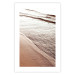 Wall Poster September Rhythm - beach and sea landscape with sepia waves 129717 additionalThumb 19
