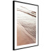 Wall Poster September Rhythm - beach and sea landscape with sepia waves 129717 additionalThumb 6