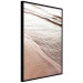 Wall Poster September Rhythm - beach and sea landscape with sepia waves 129717 additionalThumb 11