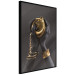 Poster Gold of the Desert - black hands with golden items on a dark background 130517 additionalThumb 11