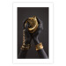 Poster Gold of the Desert - black hands with golden items on a dark background 130517 additionalThumb 19
