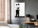 Canvas Kiss of two policemen - youth street art graphic 132417 additionalThumb 3