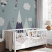 Wall Mural Fairyland - mountain landscape with balloons and clouds for a child 135417 additionalThumb 7