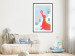 Poster Joyful Seal - playful animal with a colorful ball on a snowy hill 135717 additionalThumb 27
