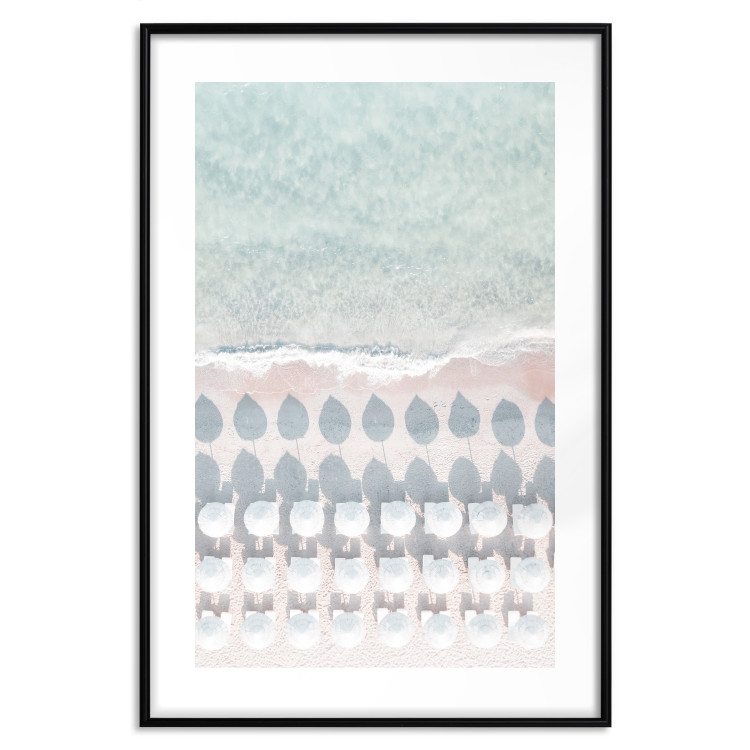 Wall Poster Sardinia Beach - bird's eye view of the azure sea and beach umbrellas 135917 additionalImage 14
