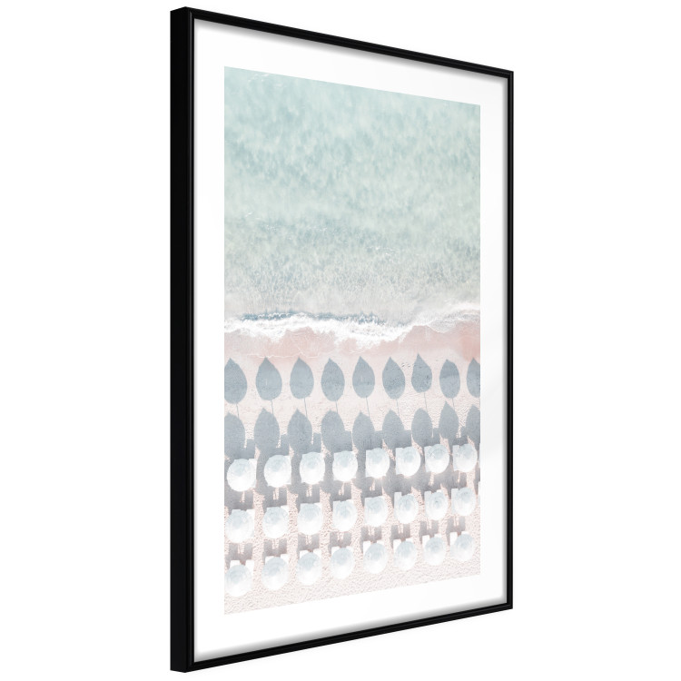 Wall Poster Sardinia Beach - bird's eye view of the azure sea and beach umbrellas 135917 additionalImage 5
