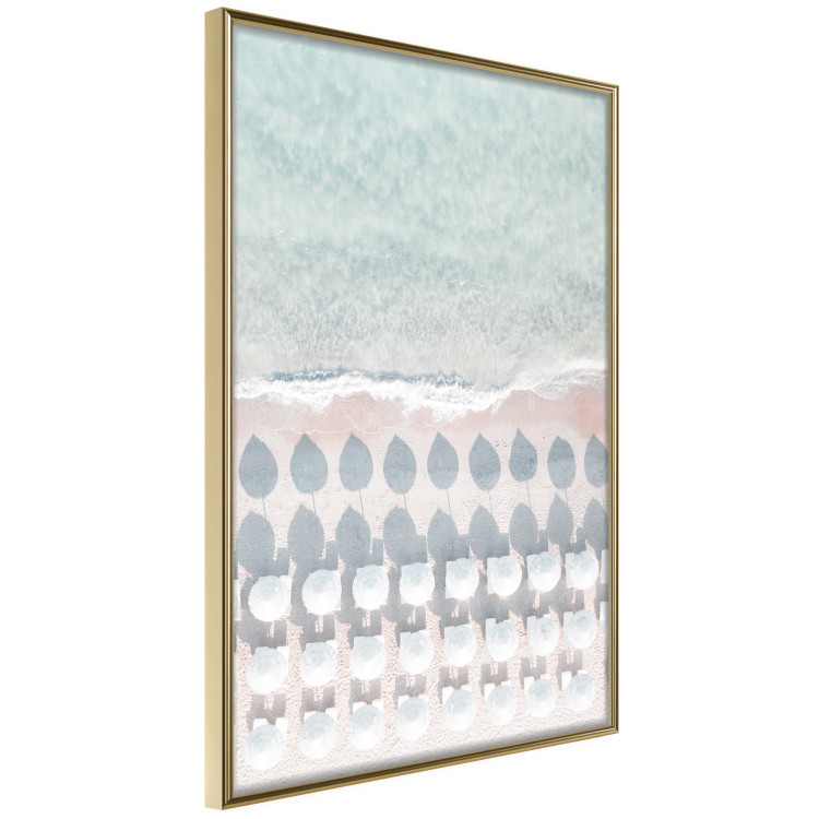 Wall Poster Sardinia Beach - bird's eye view of the azure sea and beach umbrellas 135917 additionalImage 10