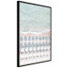 Wall Poster Sardinia Beach - bird's eye view of the azure sea and beach umbrellas 135917 additionalThumb 3