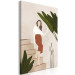 Canvas Art Print Woman going down the stairs - Scandi Boho style composition 136517 additionalThumb 2