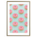Wall Poster Pastel Donuts - pastel composition of donuts on a blue background 138217 additionalThumb 19