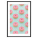 Wall Poster Pastel Donuts - pastel composition of donuts on a blue background 138217 additionalThumb 20