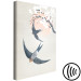 Canvas Swallows in Flight (1-piece) Vertical - birds against a cherry tree background 142417 additionalThumb 6