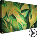 Canvas Art Print Leaves in Gold (1-piece) - close-up landscape with plants 142517 additionalThumb 6