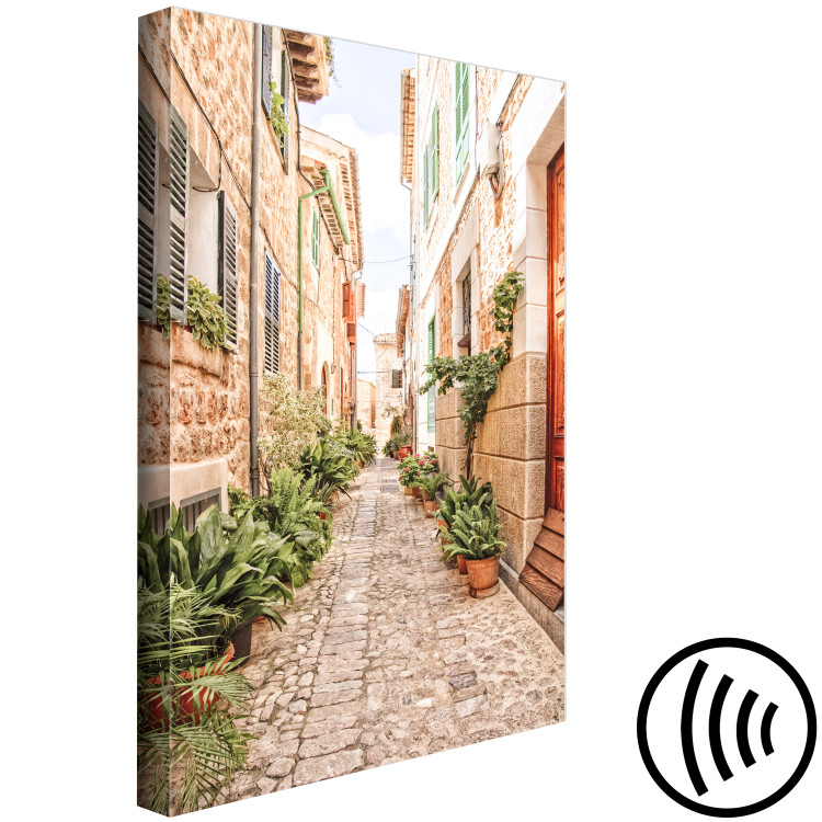 Canvas Quiet Alley (1-piece) - view of a Spanish town and plants 145217 additionalImage 6