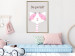 Poster Be Yourself - Pink Cheerful Cat and a Motivating Slogan for Children 146617 additionalThumb 17