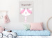 Poster Be Yourself - Pink Cheerful Cat and a Motivating Slogan for Children 146617 additionalThumb 12