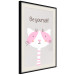 Poster Be Yourself - Pink Cheerful Cat and a Motivating Slogan for Children 146617 additionalThumb 10