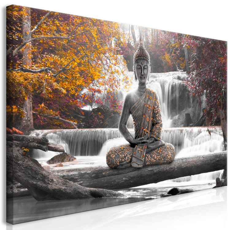 Large canvas print Autumn Buddha II [Large Format] 149017 additionalImage 3