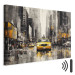 Canvas Art Print New York - Iconic Yellow Cabs Amid the Bustle of the Big City 151917 additionalThumb 8