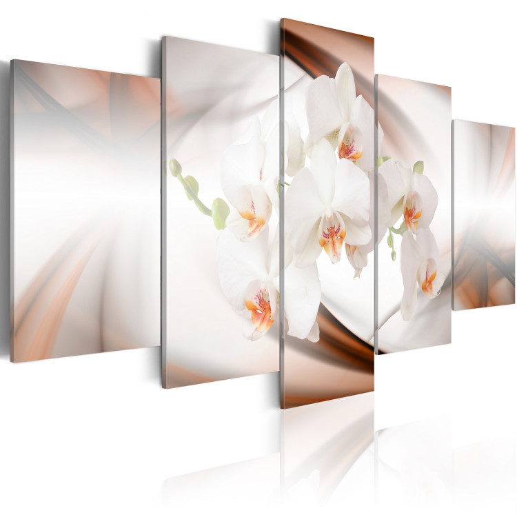 Canvas A white abstract orchid 55617 additionalImage 2