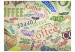 Photo Wallpaper The Fragrance of Coffee - Coffee Motif on a Background with Colourful Texts 60217 additionalThumb 1