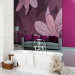 Wall Mural Abstraction - Composition of Magnolia Flowers in Shades of Purple on Background 60817 additionalThumb 8