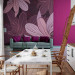 Wall Mural Abstraction - Composition of Magnolia Flowers in Shades of Purple on Background 60817 additionalThumb 6