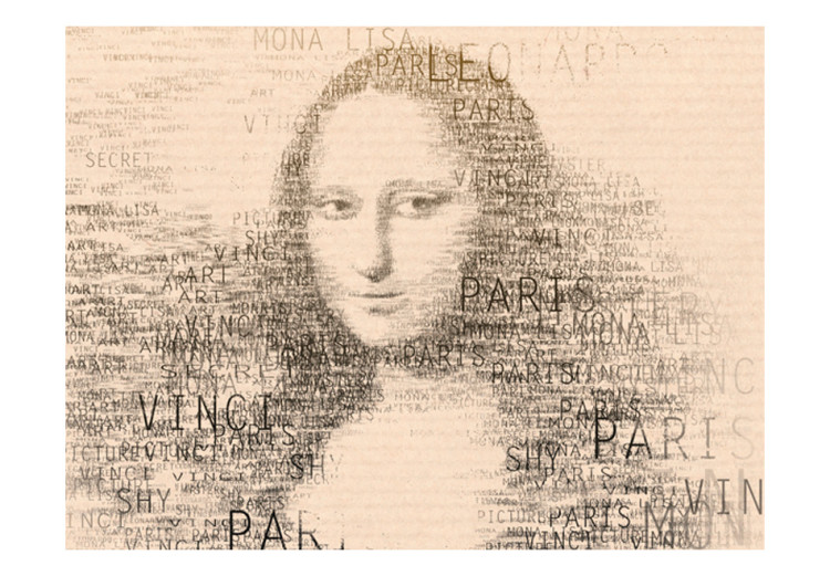 Wall Mural Mona Lisa's thoughts 61217 additionalImage 1