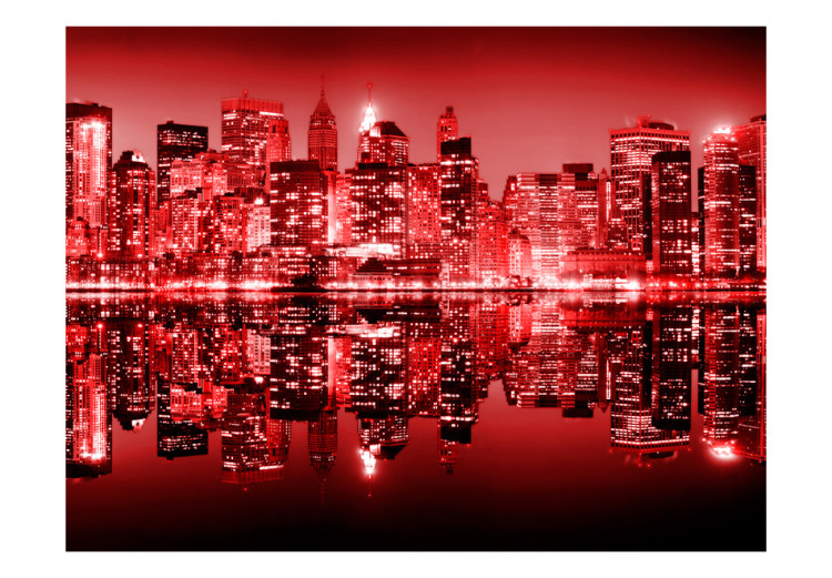 Photo Wallpaper Red-hot NYC 61517 additionalImage 1