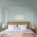 Photo Wallpaper Serenity - futuristic 3D corridor in shades of blue 94217 additionalThumb 2