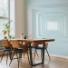 Photo Wallpaper Serenity - futuristic 3D corridor in shades of blue 94217 additionalThumb 7