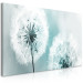 Canvas Fluffy Dandelions (1-part) Wide - White Flowers on a Light Background 107227 additionalThumb 2