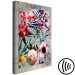 Canvas Colorful Flora (1-part) - Flowers in Retro Natural Space 115327 additionalThumb 6
