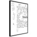 Poster Mathematics - black and white mathematical equations and geometric figures 116327 additionalThumb 12
