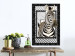 Canvas Print Zebra in Stripes (1-part) - Animal in Black and White Pattern 116427 additionalThumb 3