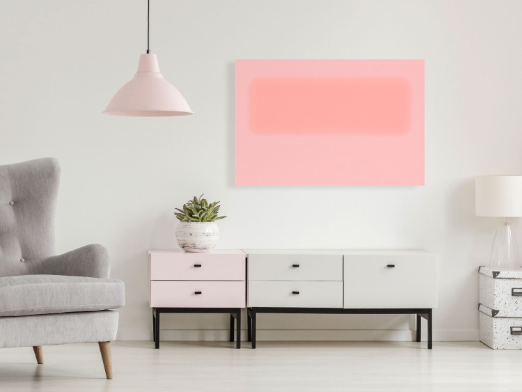 Canvas Print Cotton candy heaven - an abstract composition of two shades of pink 119127 additionalImage 3