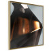 Wall Poster Sphinx's Dream - brown vase with an abstract shape and golden glow 122627 additionalThumb 14