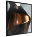 Wall Poster Sphinx's Dream - brown vase with an abstract shape and golden glow 122627 additionalThumb 10