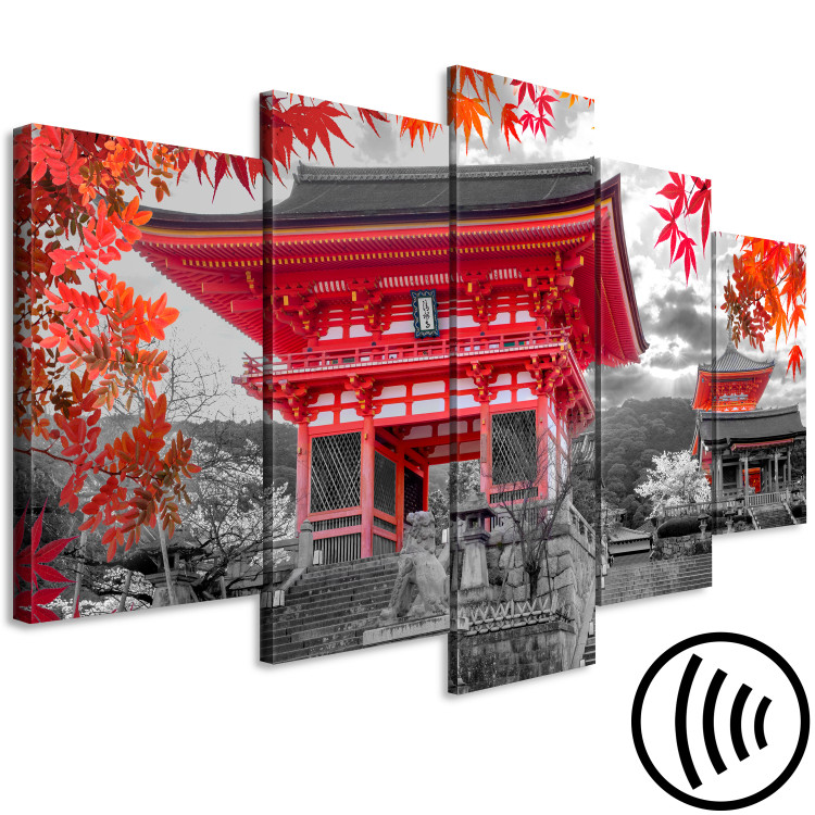 Canvas Print Kyoto, Japan (5 Parts) Wide 123427 additionalImage 6
