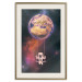 Wall Poster Cosmic Swing - abstraction of swinging astronaut on Earth 123527 additionalThumb 19