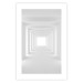 Wall Poster Tunnel of Shadows - gray and geometric space with imitation of 3D effect 123827 additionalThumb 19