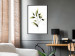 Poster Olive Branch - plant with green leaves on a light white background 126827 additionalThumb 18