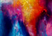 Canvas Ray of Light (1-part) wide - artistic multicolored abstraction 128527 additionalThumb 4