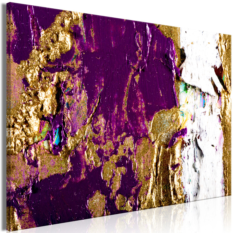 Large canvas print Purple Wave [Large Format] 128627 additionalImage 3